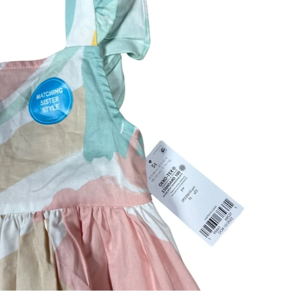 5T Carter’s Sleeveless Twirl Dress, New with Tags